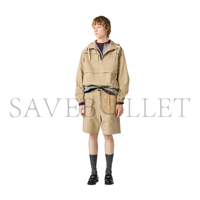 MIU MIU COTTON JERSEY HENLEY SHIRT MJLA34 MIU MIU COTTON JERSEY HENLEY SHIRT MJLA34